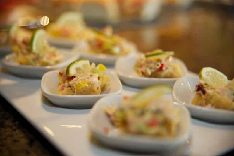 Wedding catering example