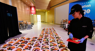 Catered event for CFES at Telus SPARK