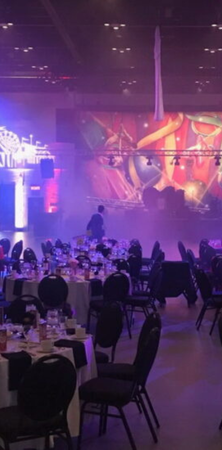 Décor services example by Simply Elegant at a larger event in Calgary